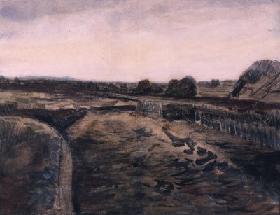 Landschaft in Drenthe, 1883 von Vincent van Gogh Kunstdruck